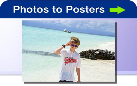 A4 photo poster of a teenage boy